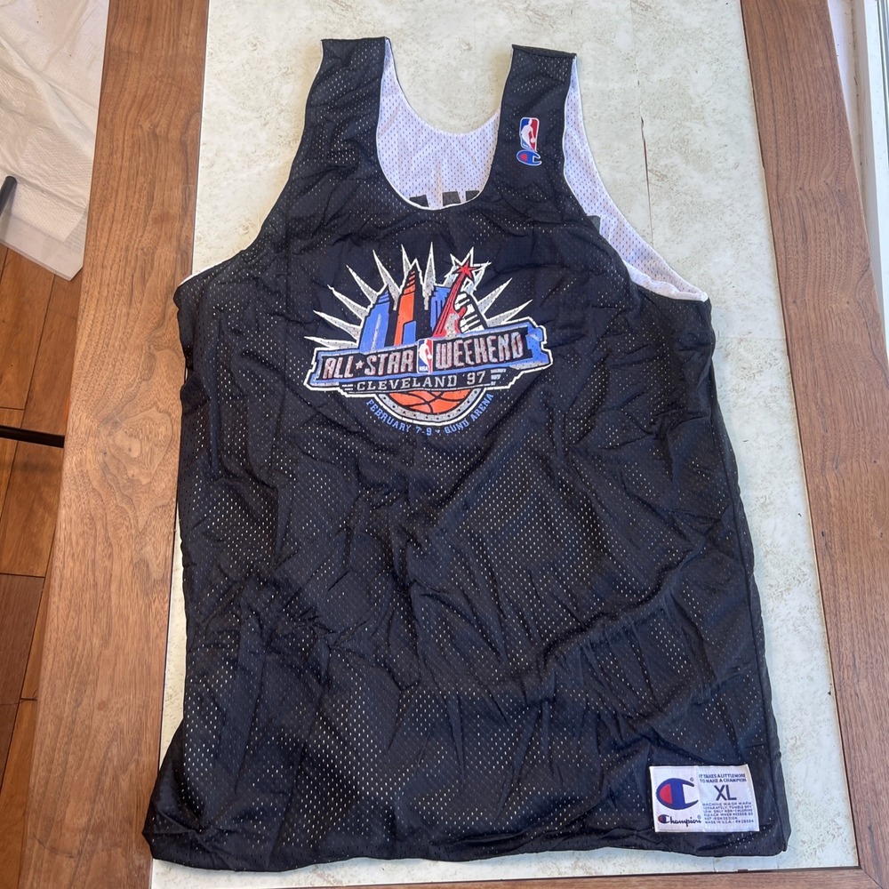 Player's personal 1997 nba all star practive jersey terrell brandon XL